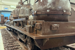 An image of the chocolate train.