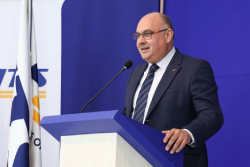 An image of the review of the project progress. 