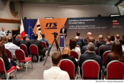 An image at the press conference during the extension of scope